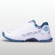 Nivia Crick 1000 2.0 Cricket Shoes - White/Gulf Coast Nivia Crick 1000 2.0 Cricket Shoes - White/Gulf Coast