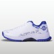 Nivia Crick 1000 2.0 Cricket Shoes - White/Nautical Blue Nivia Crick 1000 2.0 Cricket Shoes - White/Nautical Blue