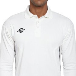 Nivia Crick 1000 Full Sleeve (Upper) - Off White