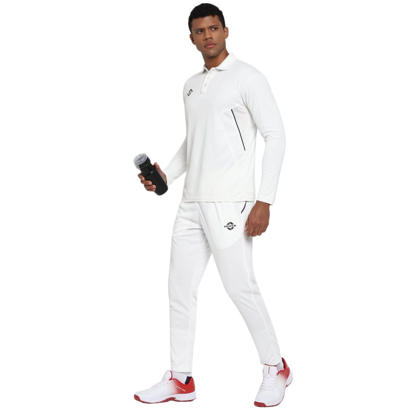 Nivia Crick 1000 Full Sleeve (Upper) - Off White Nivia Crick 1000 Full Sleeve (Upper) - Off White