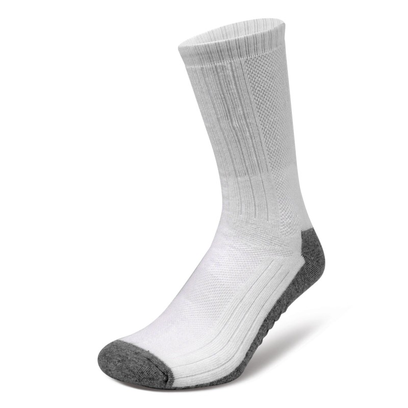 Nivia Cricket Bamboo Socks with Silicone Grip 2 packs - White