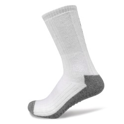 Nivia Cricket Bamboo Socks with Silicone Grip Single Pack - White