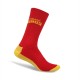 Nivia PUNJAB KINGS X NIVIA CRICKET COTTON MID CALF SOCKS - Red Golden