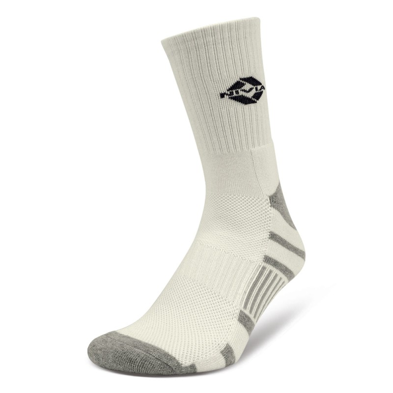 Nivia PUNJAB KINGS X NIVIA CRICKET COTTON MID CALF SOCKS - Red Golden