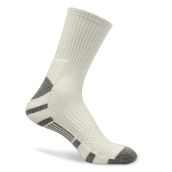 Nivia Cricket Cotton Socks-Single pair - Off White