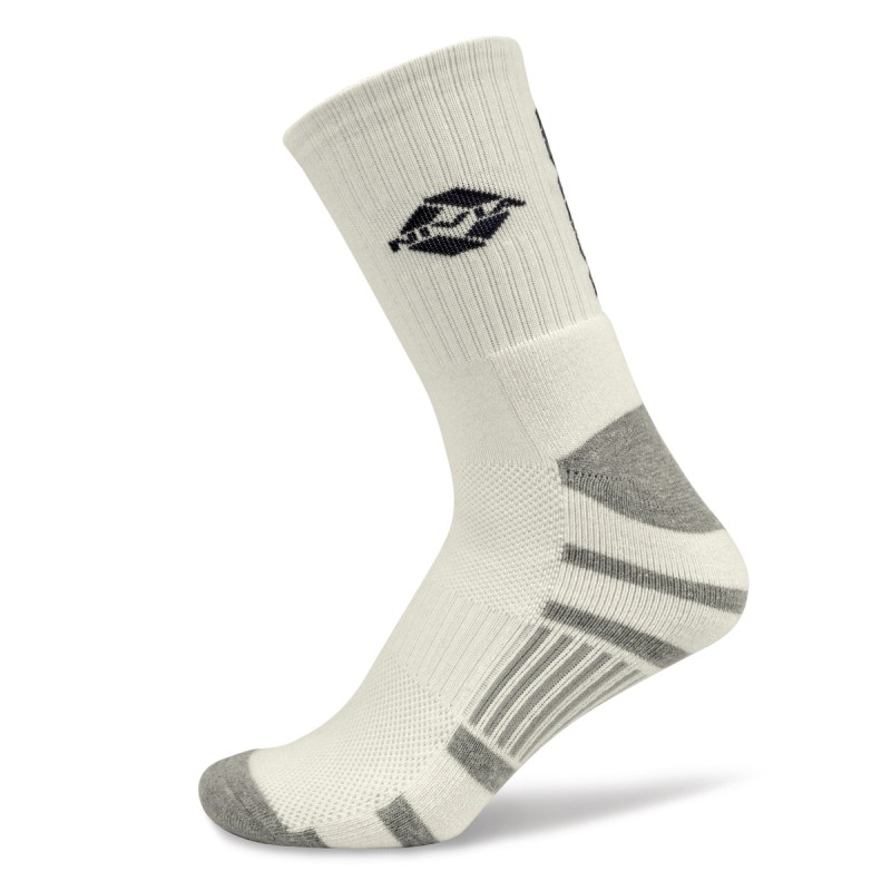 Nivia Cricket Cotton Socks-Single pair - Off White Nivia Cricket Cotton Socks-Single pair - Off White