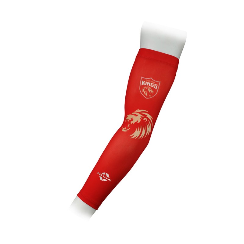 Nivia PUNJAB KINGS X NIVIA ARM PROTECTOR/ SLEEVE - Red Nivia PUNJAB KINGS X NIVIA ARM PROTECTOR/ SLEEVE - Red