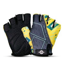 Nivia Crystal 2.0 Gym Gloves - Yellow