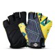 Nivia Crystal 2.0 Gym Gloves - Yellow