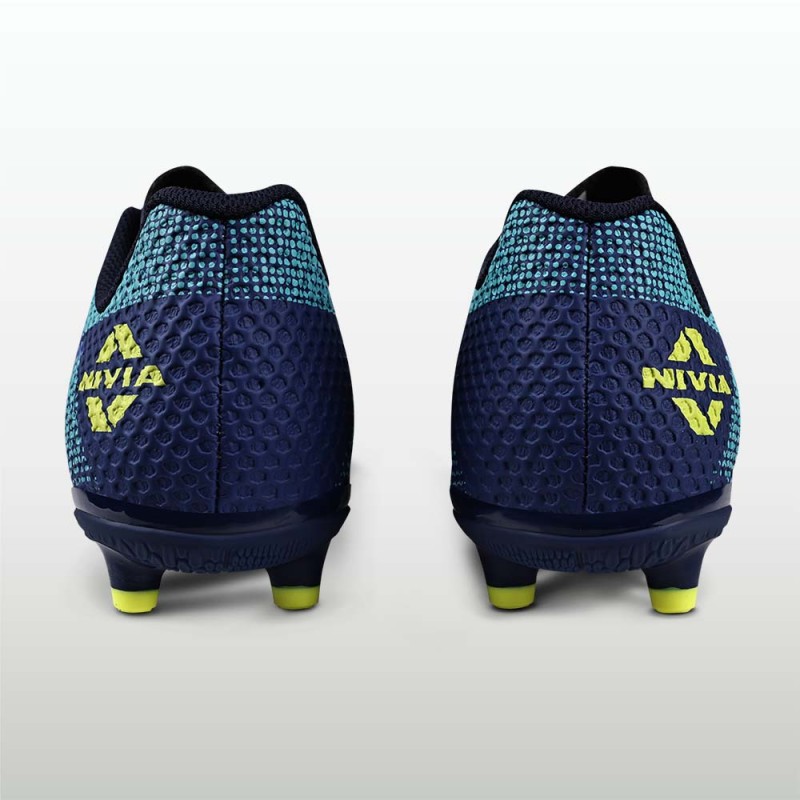 Nivia Dagger Men's Football Studs - White/Grey Nivia Dagger Men's Football Studs - White/Grey
