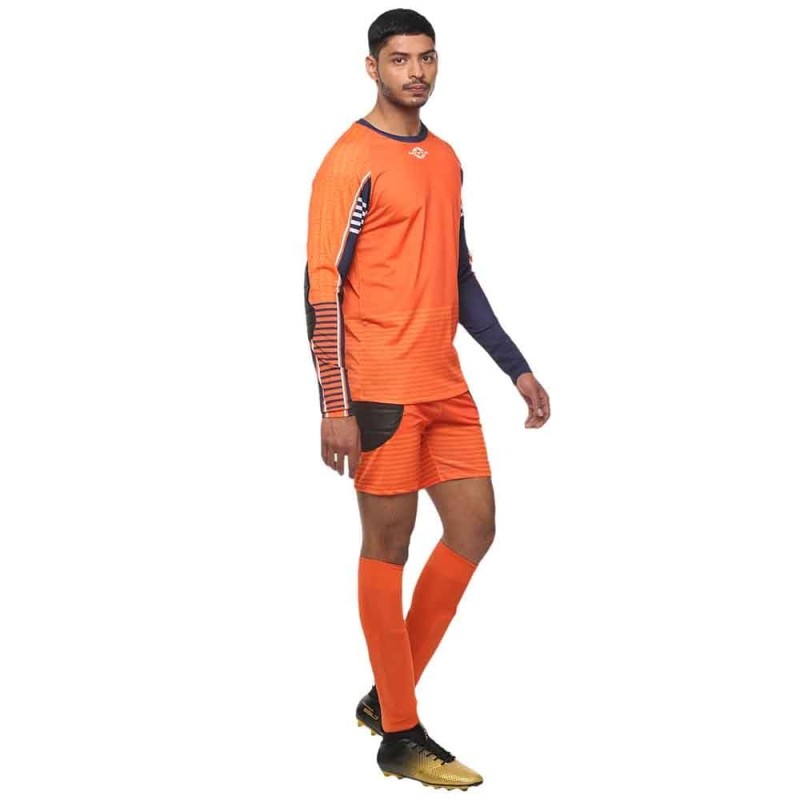 Nivia Dominator Goalkeeper Jersey Set - Orange