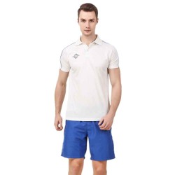 Nivia Eden Cricket Jersey (Half Sleeves) - Off White
