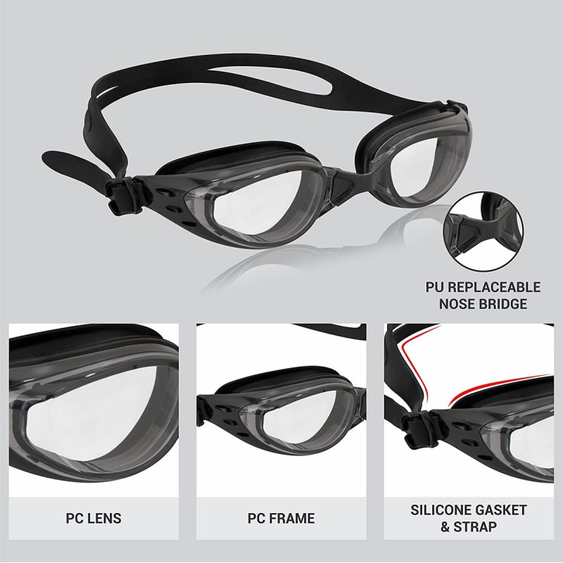 Nivia Eliminator Swimming Goggles - Blue