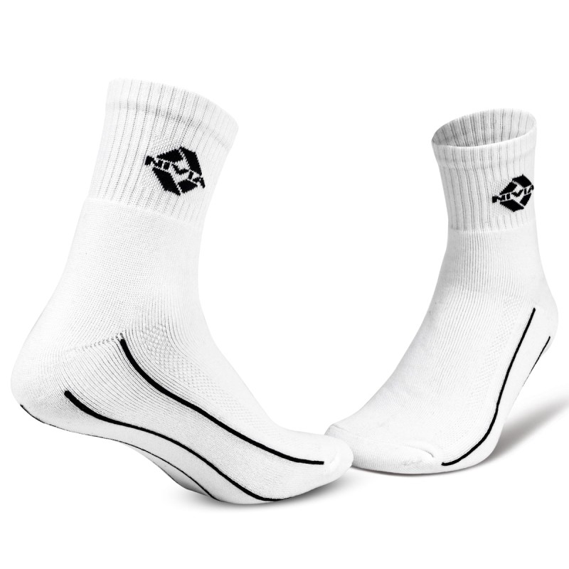 Nivia Encounter Crew Length Socks - Grey Nivia Encounter Crew Length Socks - Grey