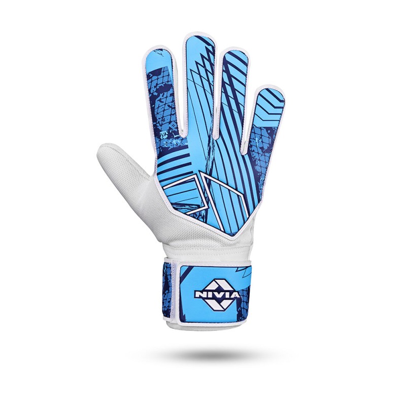 Nivia Encounter Goal Keeper Glove - Blue/White Nivia Encounter Goal Keeper Glove - Blue/White