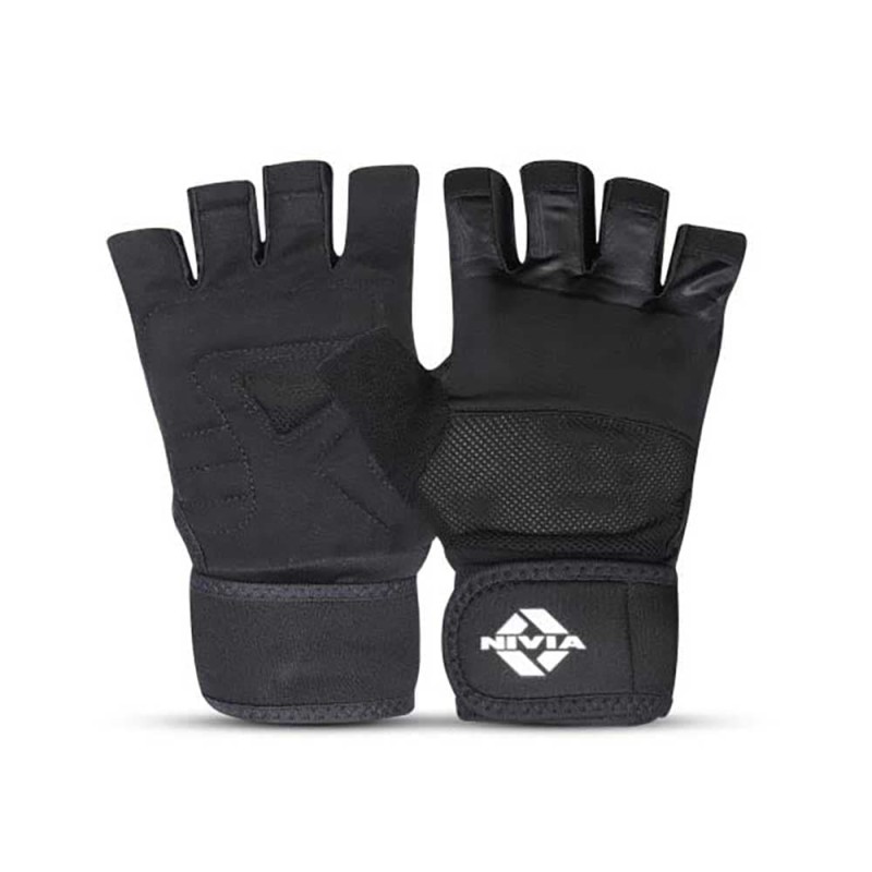 Nivia Enduro Cross Training Gloves - Black