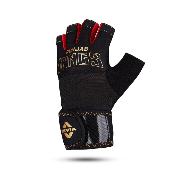 Nivia PUNJAB KINGS X NIVIA ENDURO CROSS TRAINING GLOVE - Black Nivia PUNJAB KINGS X NIVIA ENDURO CROSS TRAINING GLOVE - Black