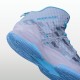 Nivia Engraver 2.0 Basketball Shoes - Sky Blue / Red