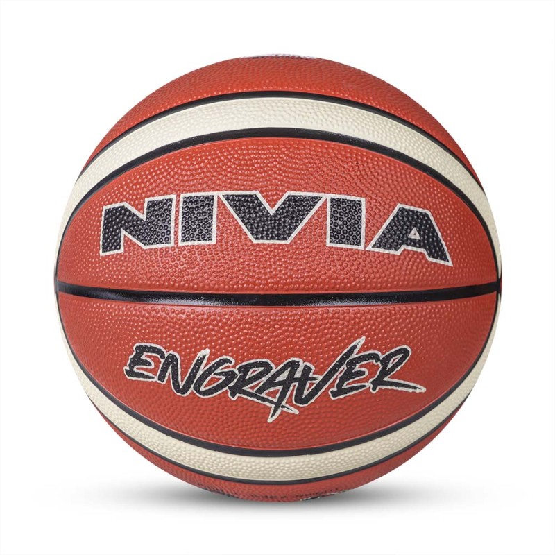 Nivia Engraver 14 Panel BFI match Basketball - Multicolor Nivia Engraver 14 Panel BFI match Basketball - Multicolor