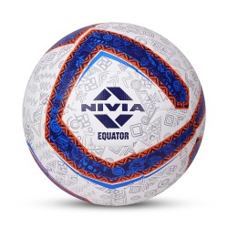 Nivia Equator Football (Size-3 & 4) - Multicolor