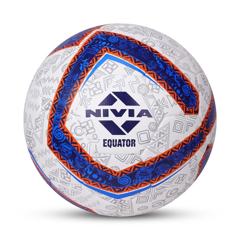 Nivia Equator Football (Size-3 & 4) - Multicolor Nivia Equator Football (Size-3 & 4) - Multicolor