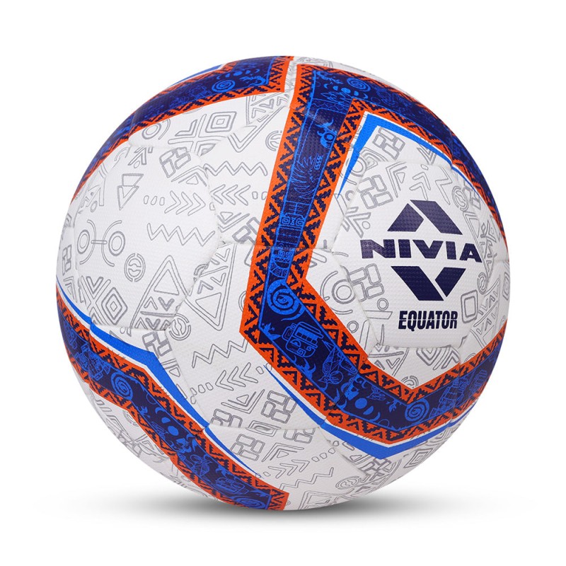 Nivia Equator Football (Size-3 & 4) - Multicolor Nivia Equator Football (Size-3 & 4) - Multicolor