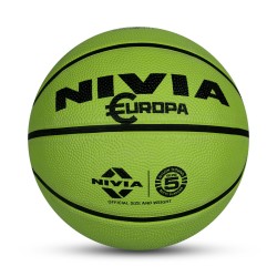 Nivia Europa Basketball Size - Green