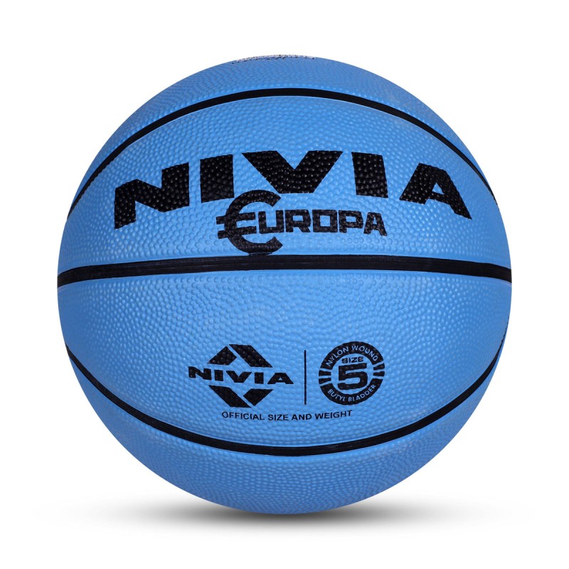 Nivia Europa Basketball Size - Red