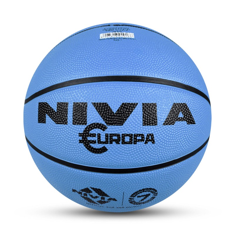 Nivia Europa All-Surface 8-Panel Beginner Basketball - Green Nivia Europa All-Surface 8-Panel Beginner Basketball - Green