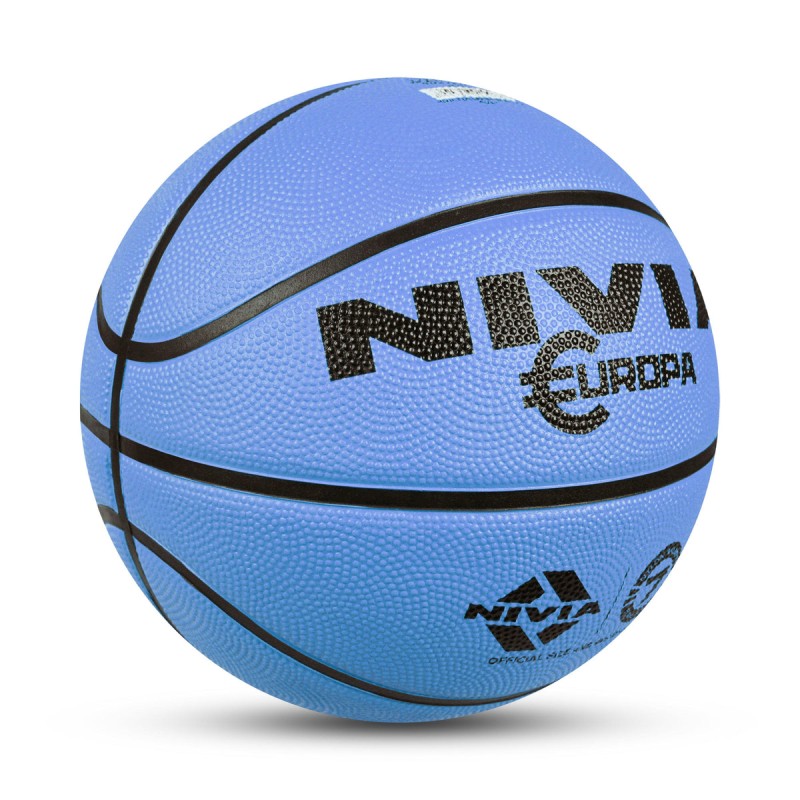 Nivia Europa All-Surface 8-Panel Beginner Basketball - Green Nivia Europa All-Surface 8-Panel Beginner Basketball - Green