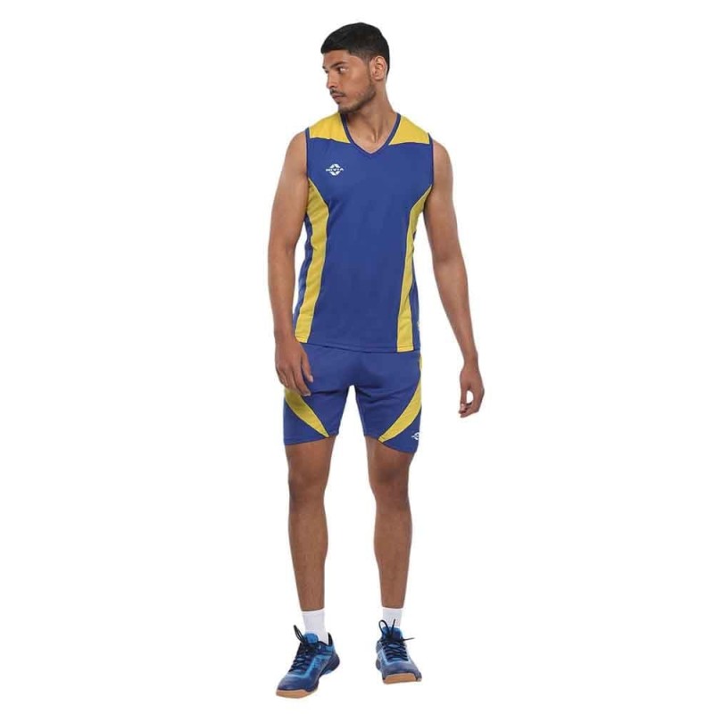 Nivia Flash Volleyball Jersey Set - Royal Blue/Yellow Nivia Flash Volleyball Jersey Set - Royal Blue/Yellow