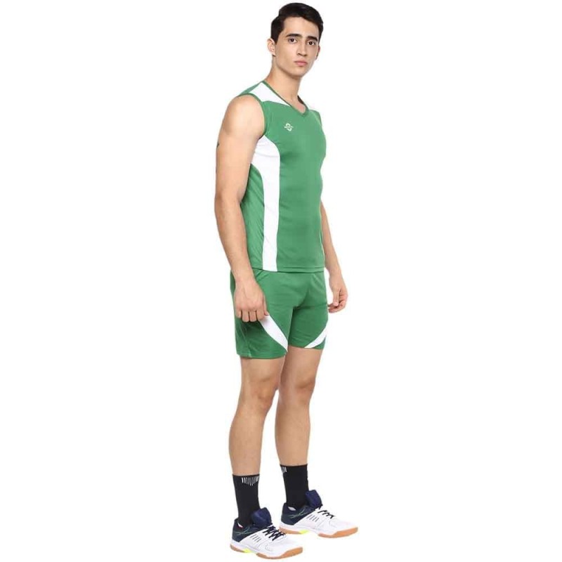 Nivia Flash Volleyball Jersey Set - Sa Green/White Nivia Flash Volleyball Jersey Set - Sa Green/White