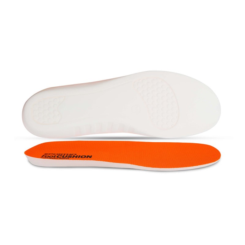 Nivia Foot Cushion Insole, Insoles , For Cushioning & Comfort Available in Adult (UK 6-11) – EU 39-46 & Fluo OrangeColor , Used for Foot Care - Orange