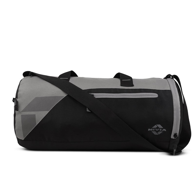Nivia Fuse Bag - Black Grey Nivia Fuse Bag - Black Grey