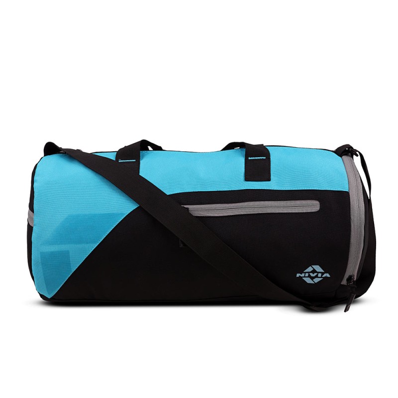 Nivia Fuse Bag - Black/Sky Nivia Fuse Bag - Black/Sky