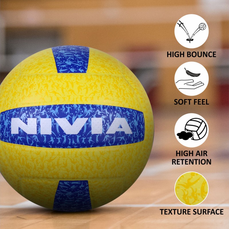 Nivia G-2020 All Surface Volleyball - Multicolor Nivia G-2020 All Surface Volleyball - Multicolor