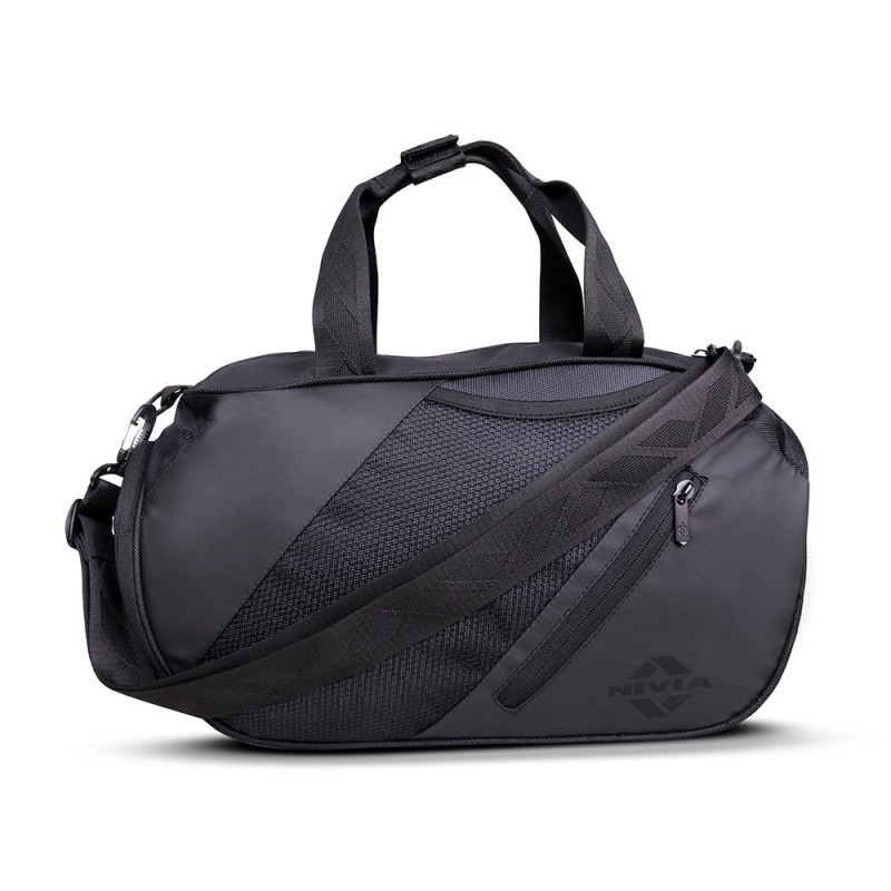 Nivia HIT 2.0 Duffle Bag - Black Nivia HIT 2.0 Duffle Bag - Black