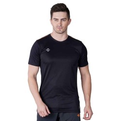 Nivia Hydra-1 Round Tee - Black