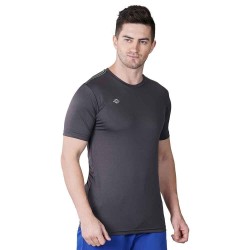 Nivia Hydra-1 Round Tee - Dark Grey