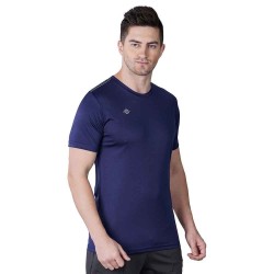 Nivia Hydra-1 Round Tee - Navy Blue