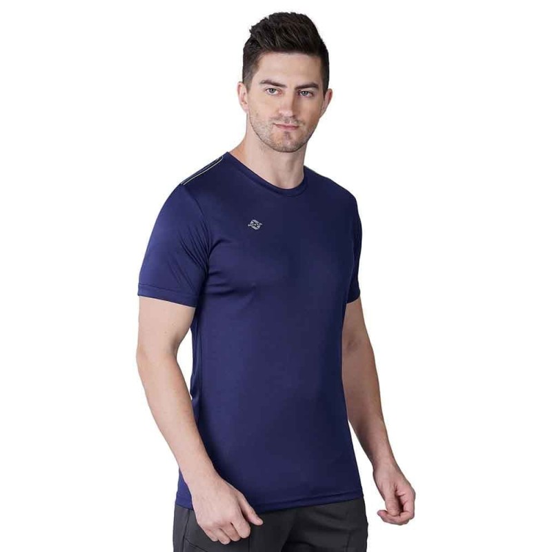 Nivia Hydra-1 Round Tee - Navy Blue Nivia Hydra-1 Round Tee - Navy Blue