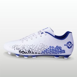 Nivia Ignite Football Studs - White / Blue