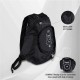Nivia In-Fold Backpack - Black Nivia In-Fold Backpack - Black