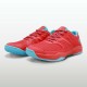 Nivia Jury Badminton Shoes - Red-Sky Blue Nivia Jury Badminton Shoes - Red-Sky Blue