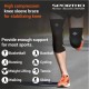 Nivia Knitted Slip-on Knee Support - Black Nivia Knitted Slip-on Knee Support - Black
