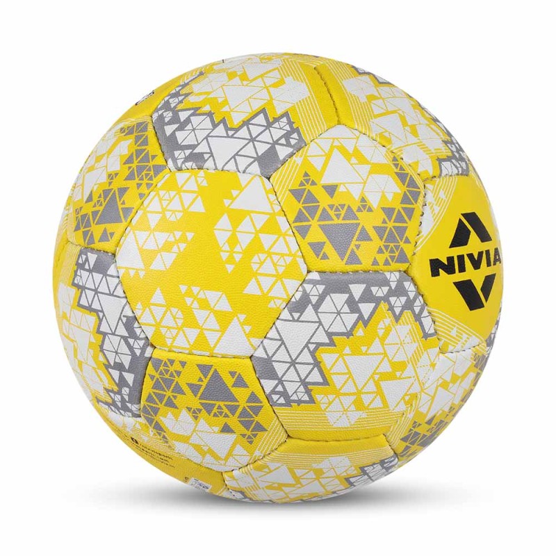 Nivia KORF BALL, Match Ball, 32 Panels, Durable Rubber Cover Hand-Stitched with Smooth Surface Matt, Latex Bladder, Match Ball Standard, Made for Tournaments , to Play on All Kind of Indoor & Outdoor Surfaces - Multicolor Nivia KORF BALL, Match Ball, 32 Panels, Durable Rubber Cover Hand-Stitched with Smooth Surface Matt, Latex Bladder, Match Ball Standard, Made for Tournaments , to Play on All Kind of Indoor & Outdoor Surfaces - Multicolor
