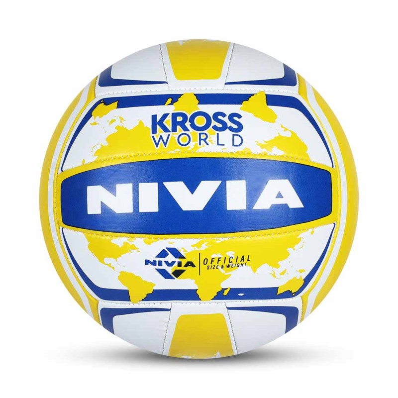 Nivia Kross World Outdoor Training Volleyball - Multicolor Nivia Kross World Outdoor Training Volleyball - Multicolor