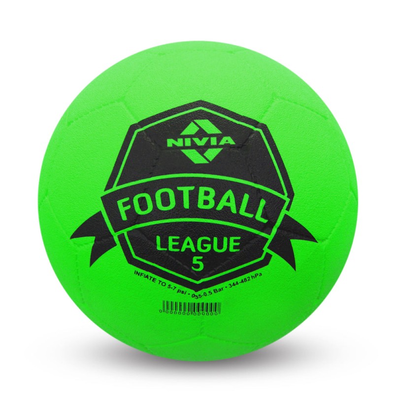 Nivia League 32 Panel Molded Entry Football - Green Nivia League 32 Panel Molded Entry Football - Green