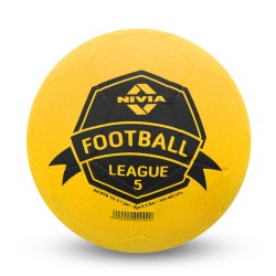 Nivia League 32 Panel Molded Entry Football - Yellow
