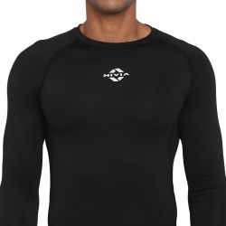 Nivia Compression Tee 2.0 - Black